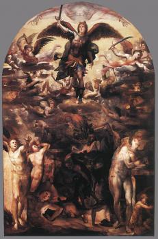 Domenico Beccafumi : Fall of the Rebellious Angels